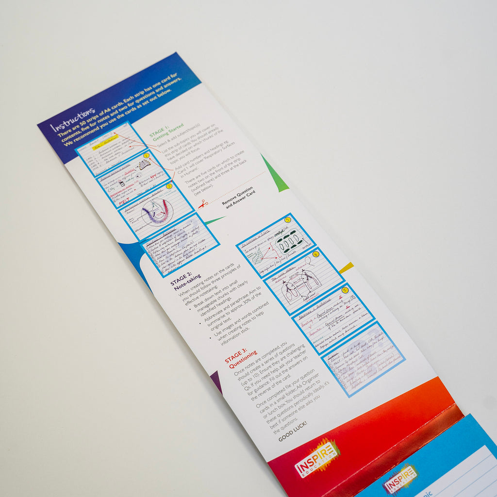 Revison Card Examples Revision Cards β Inspire Education